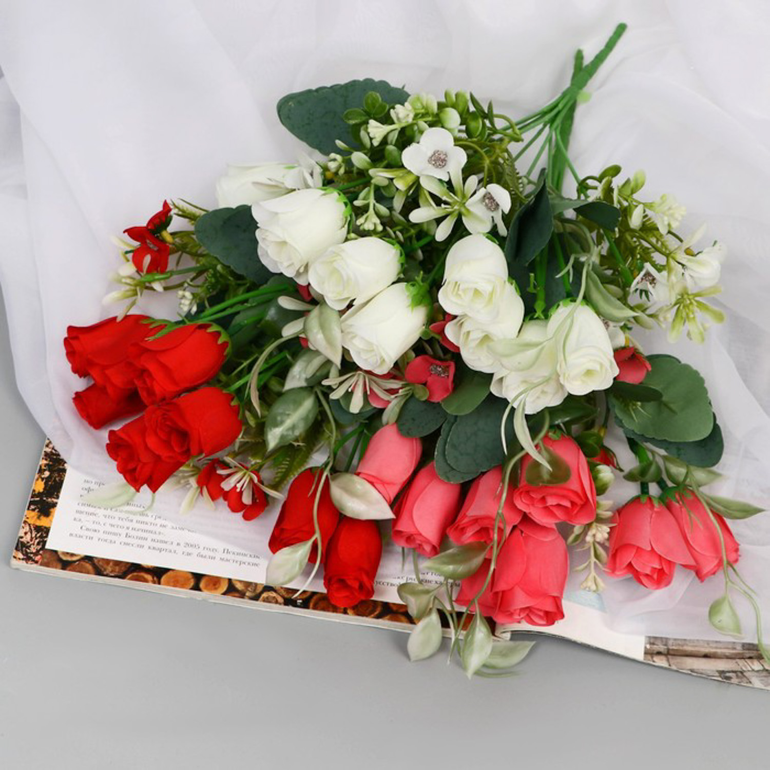 Букет "Роза Констанция" 29 см, микс   9913362