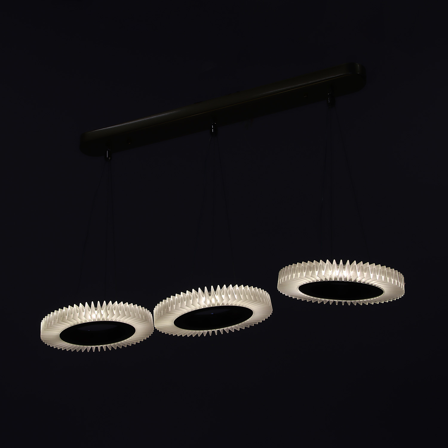 Люстра S2124/3 GD LED 3000К-6500К (l=650, d=200, h=800) б/пульта  VERNER LIGHTING *1