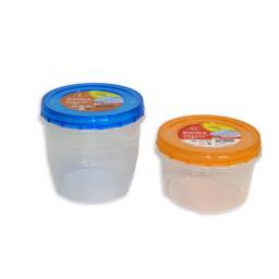 Банка для продуктов пластм. с закруч.кр. 1,3л арт.443 ("Полимербыт") *1/30