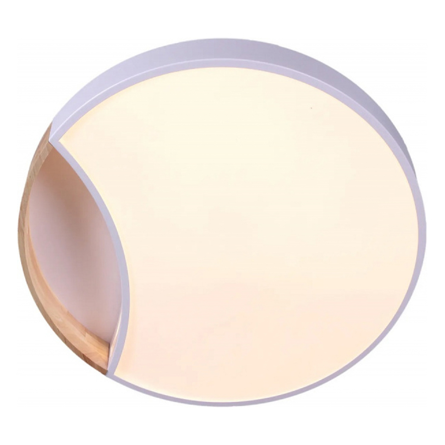 Люстра светодиодная Reluce 03853-9.3-72WB, 36 Вт, 2800-7000 K, пульт д/у, диммер, цвет белый