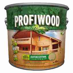 Антисептик для дерева алкидный лаковый сосна 2,4 кг PROFIWOOD *1/6/216