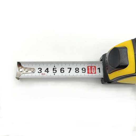 Рулетка  7,5м х25мм резино-пластик корпус стальн лента автостоп магнит артYK075250M Novocraft*1/6/60