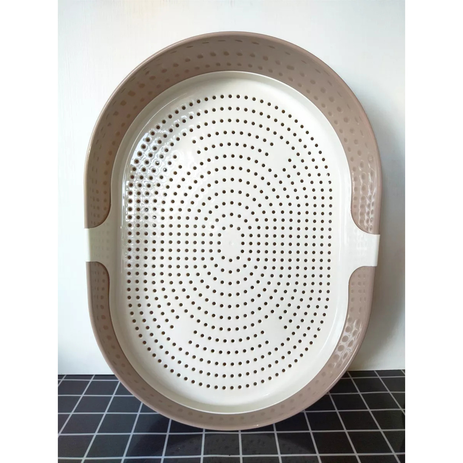 Лоток-"туалет для кошек" пластм. с выс.бортами 519х378х213мм Какао арт.96101 ("Полимербыт") *1/4 Лоток-"туалет для кошек" пластм. с выс.бортами 519х378х213мм Какао арт.96101 ("Полимербыт") *1/4