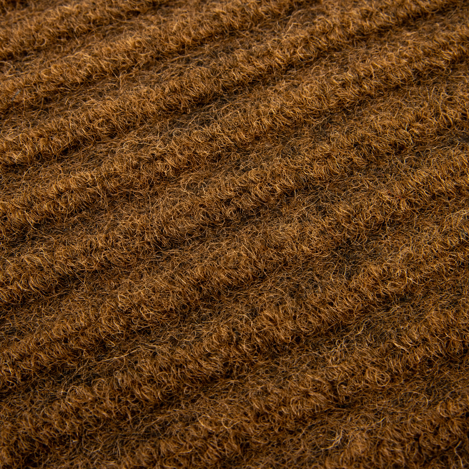 Коврик влаговпитывающий 60*90 см ребристый  коричневый "KOVROFF" (арт.20303) *1/10 (МШ24)