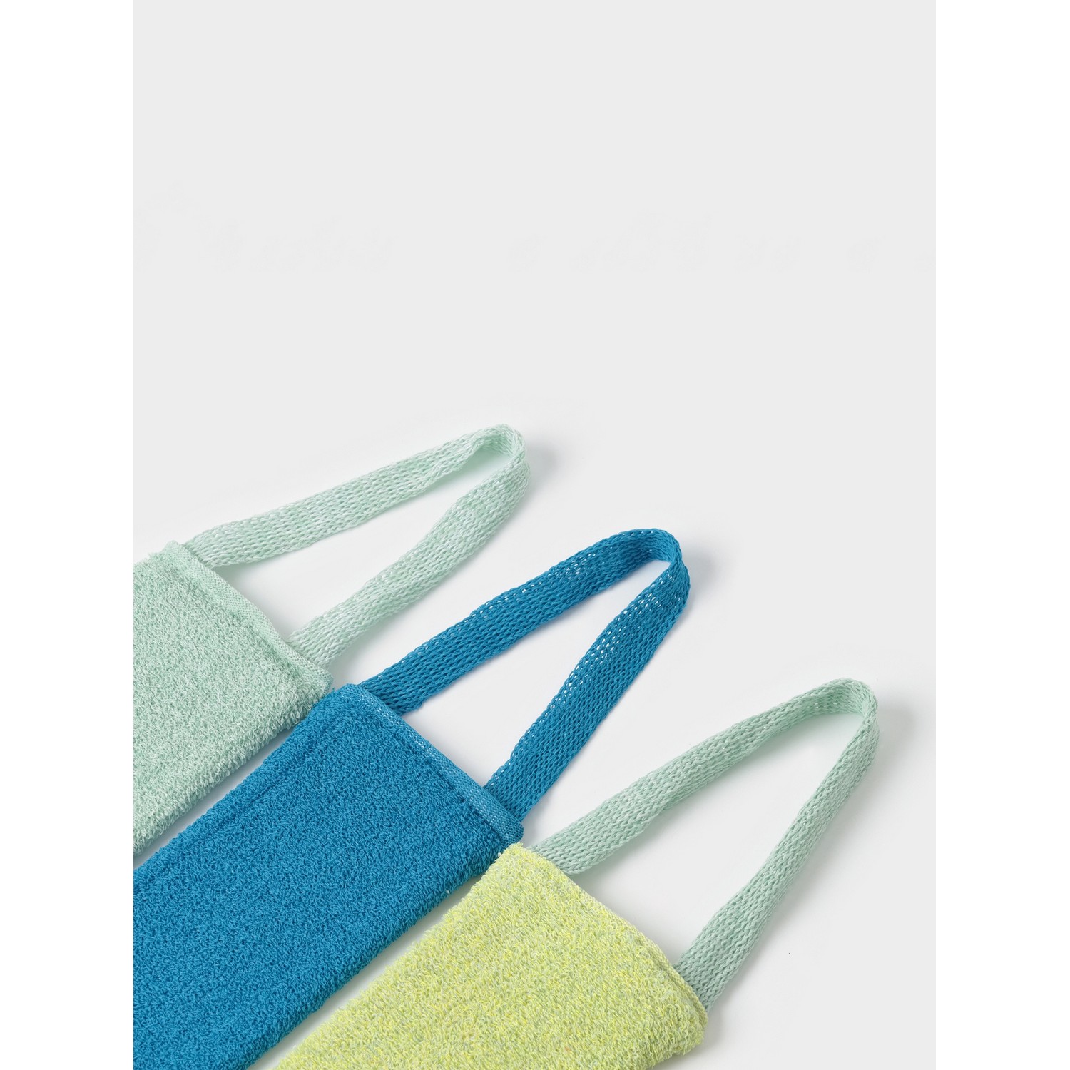 Мочалка хлопковая "Нежность" 11х40см, цвет микс 5372644