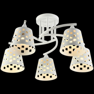 Люстра 01384-0.3-05 WH+CR Е27 60W S=40м2 *1