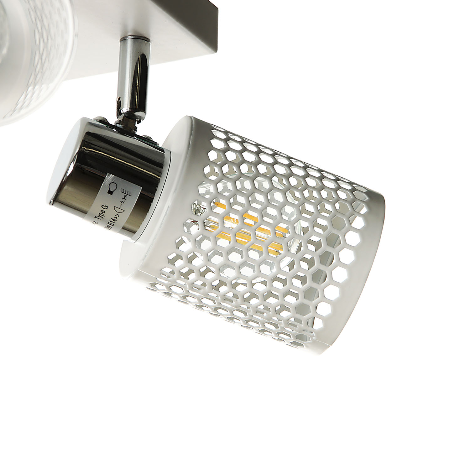 Люстра 01412-0.8-04 WT+CR Е14 S=24м2 *1/4