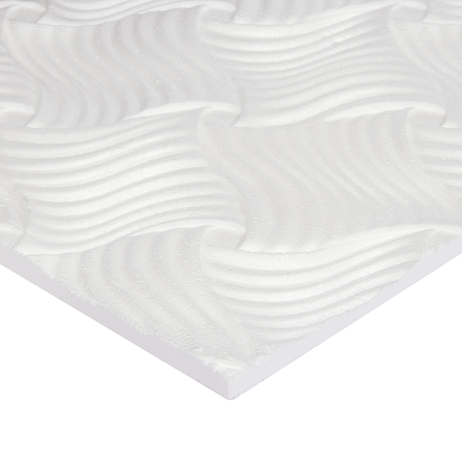 Плитка потолочная 50х50 см FORMAT Лента, 2 м², белый