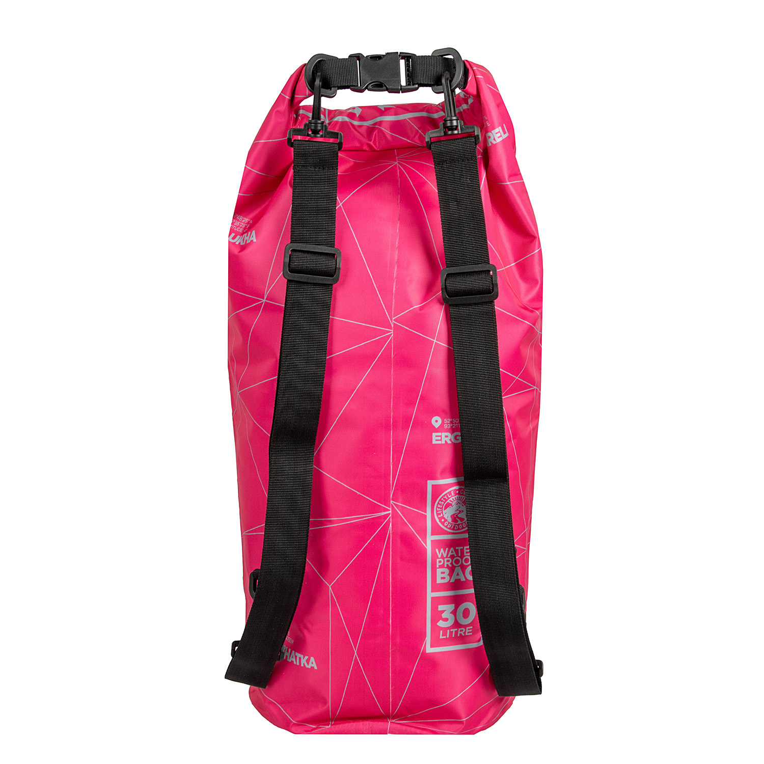 Гермомешок 30л 27х60см Красный (BCG-110) Barouge *1/50