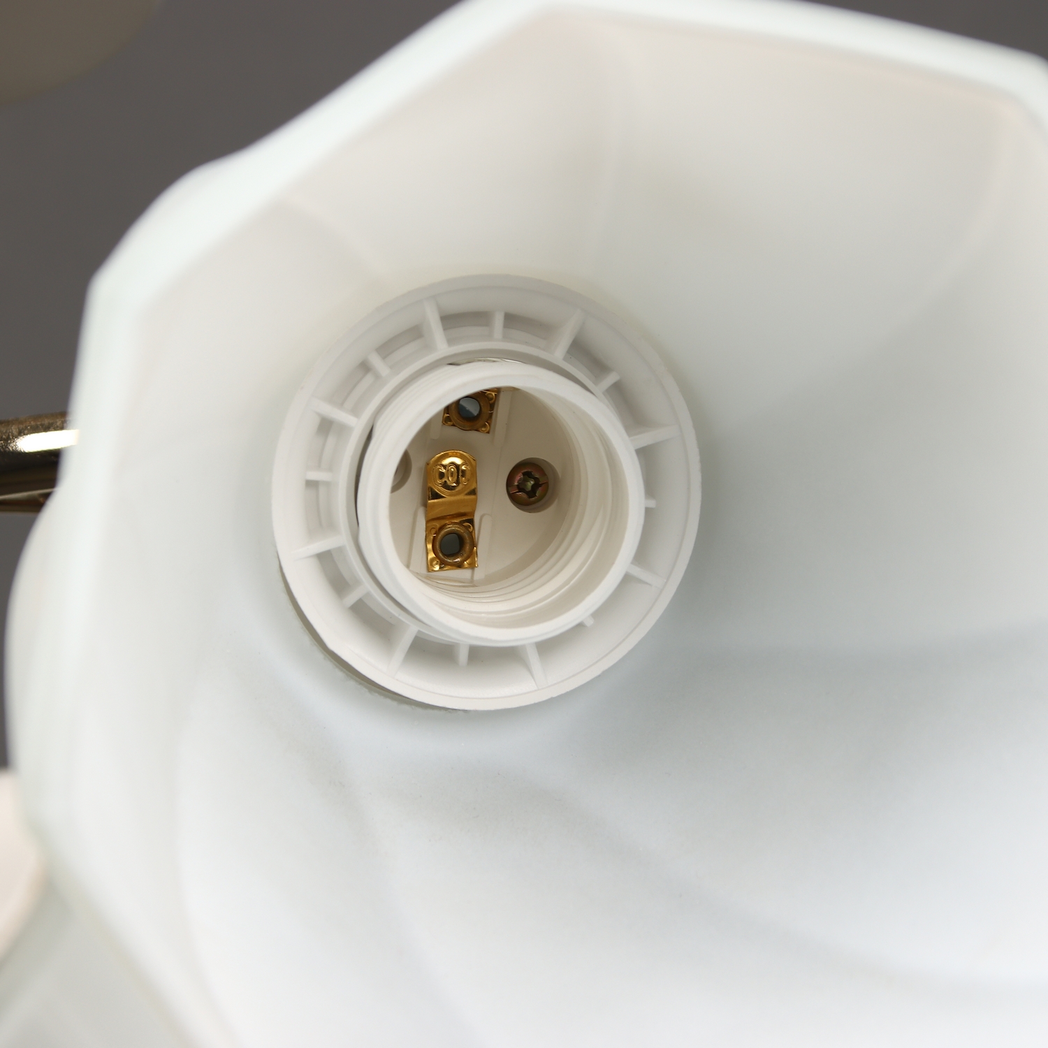 Люстра Verner Lighting А2963/3, 40 Вт, E27, 3 лампы, белый/золото