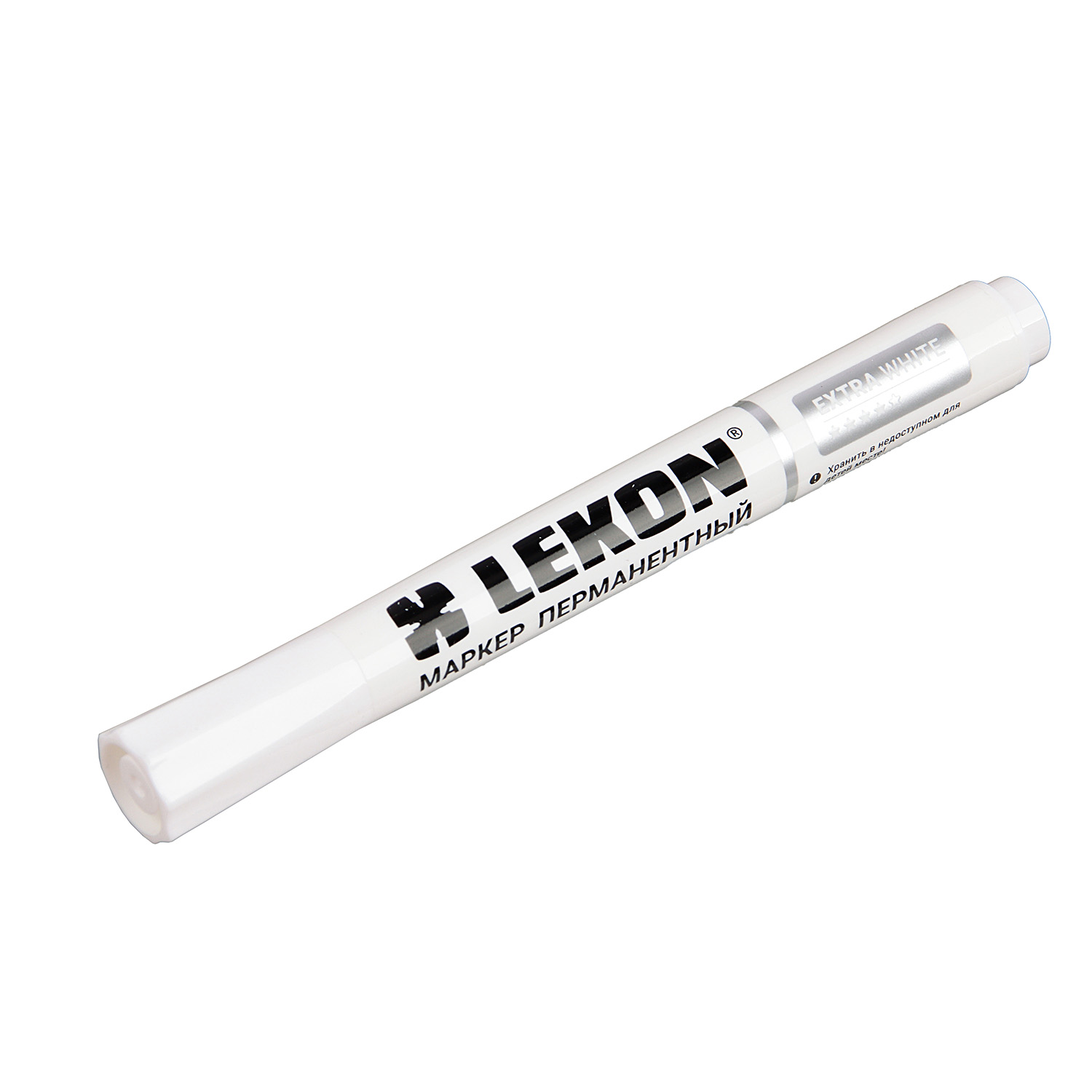 Маркер строительный перманентный белый (набор10 шт) арт.012393 LEKON EXTRA WHITE *1/12/144 Маркер строительный перманентный белый (набор10 шт) арт.012393 LEKON EXTRA WHITE *1/12/144