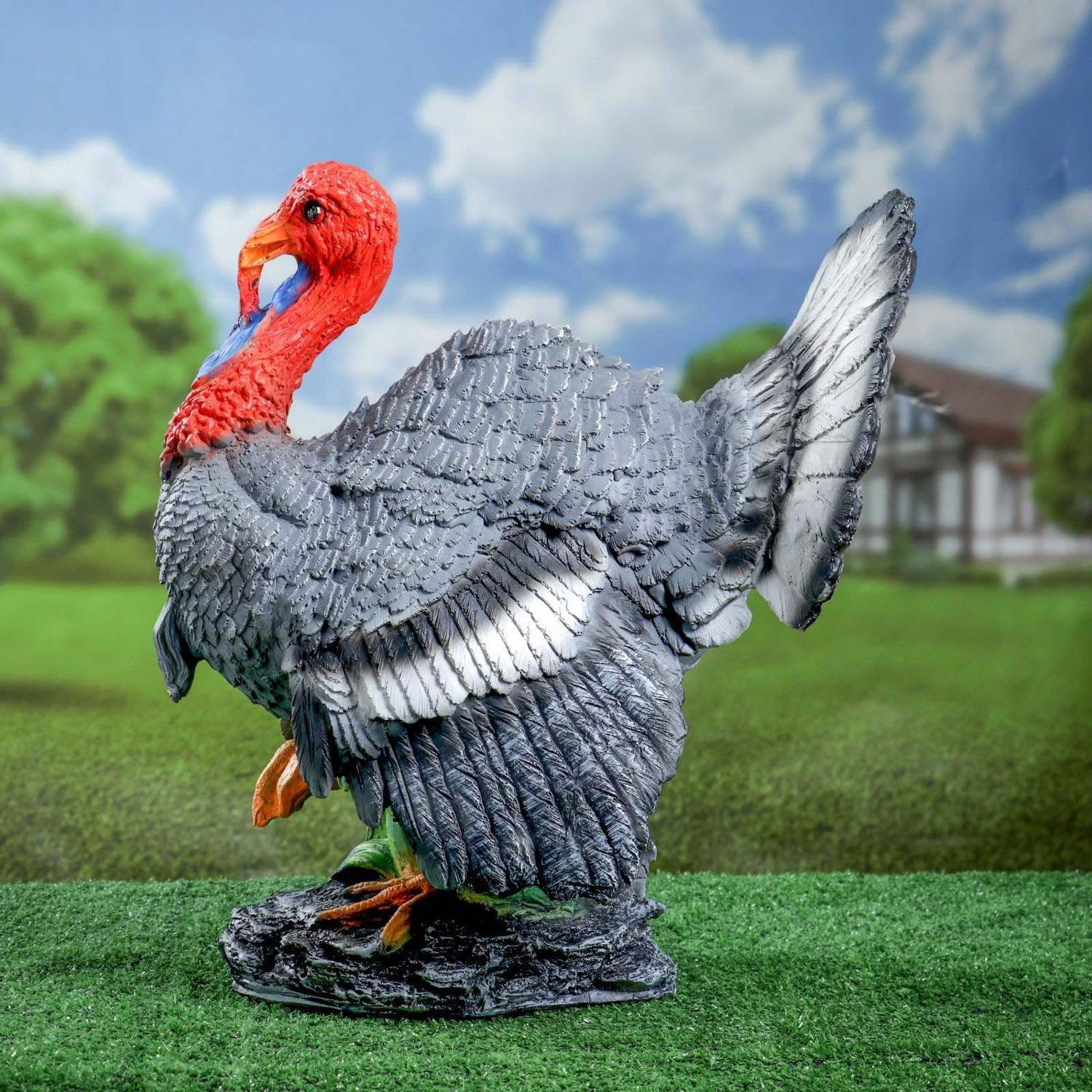 Садовая фигура "Индюк" большой 32*44*47 см 1126890