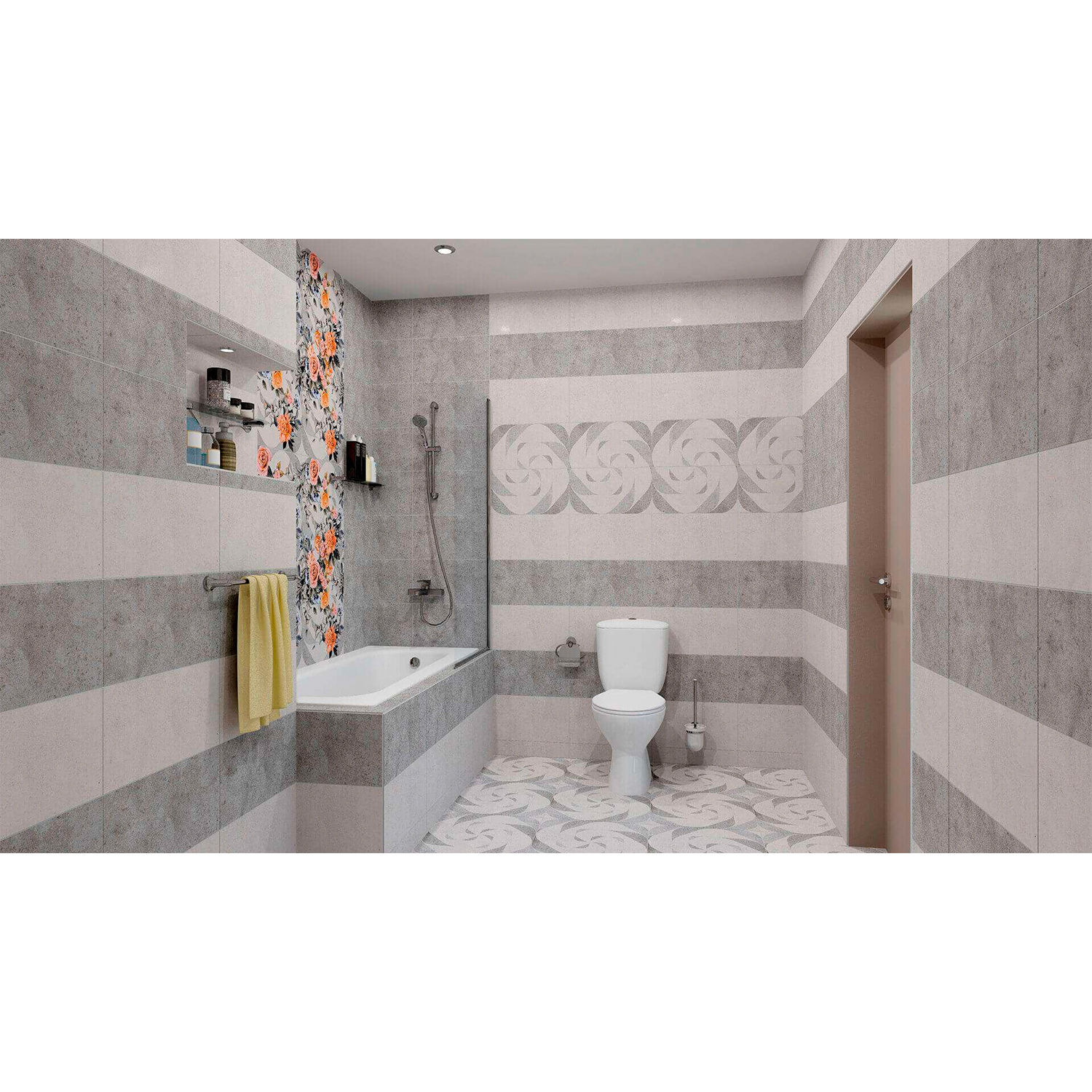 Плитка 45х25 см настенная 1.46 м² Lasselsberger Ceramics Loft Style, серый