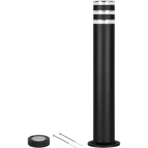 Светильник садово-парковый НТУ "Адрия" стойка h.600мм 30Вт Е27 IP54 черный ЭРА Б0069598 *1/6