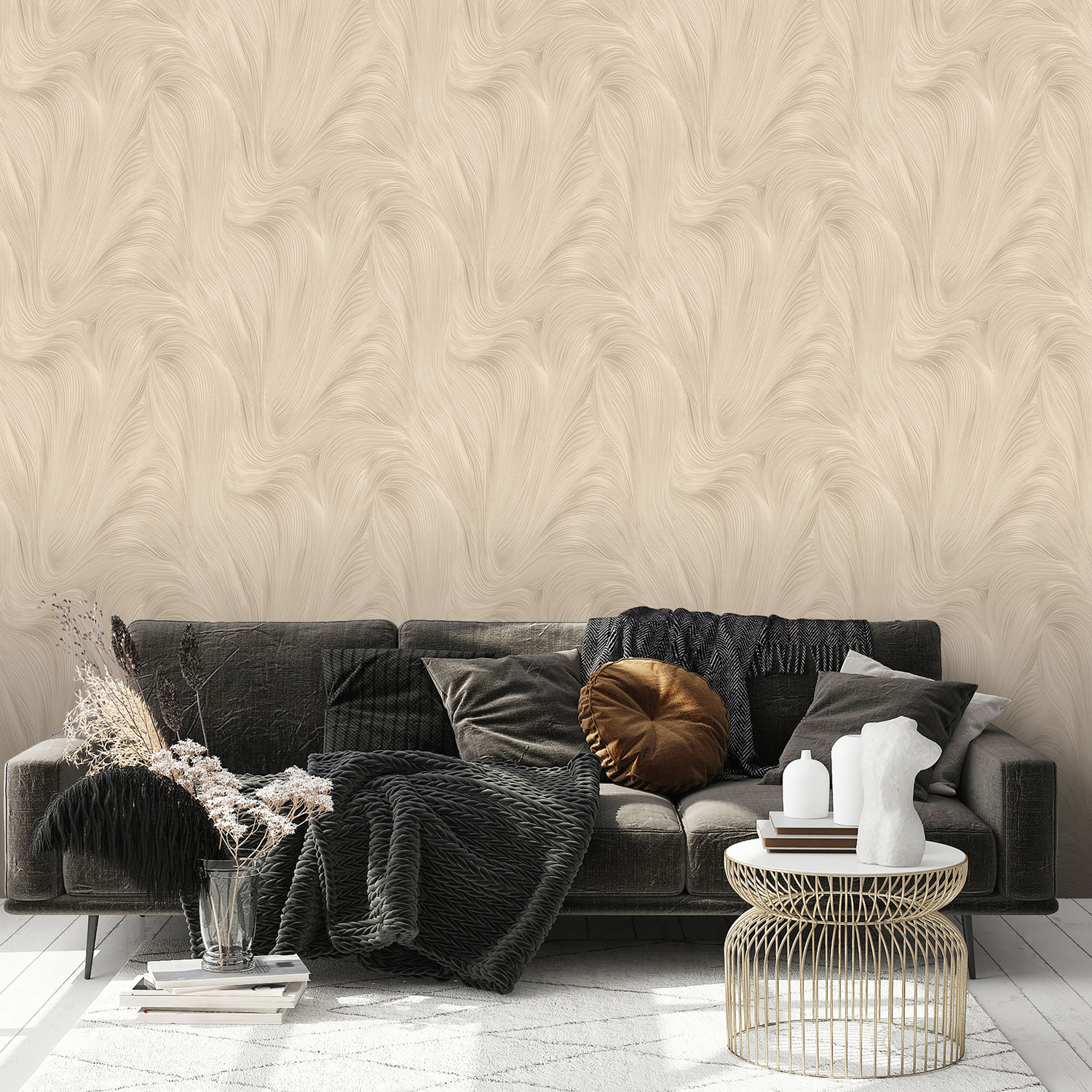 Обои  флиз ED Monte Solaro Chantelle (беж.) 9298-02 *6