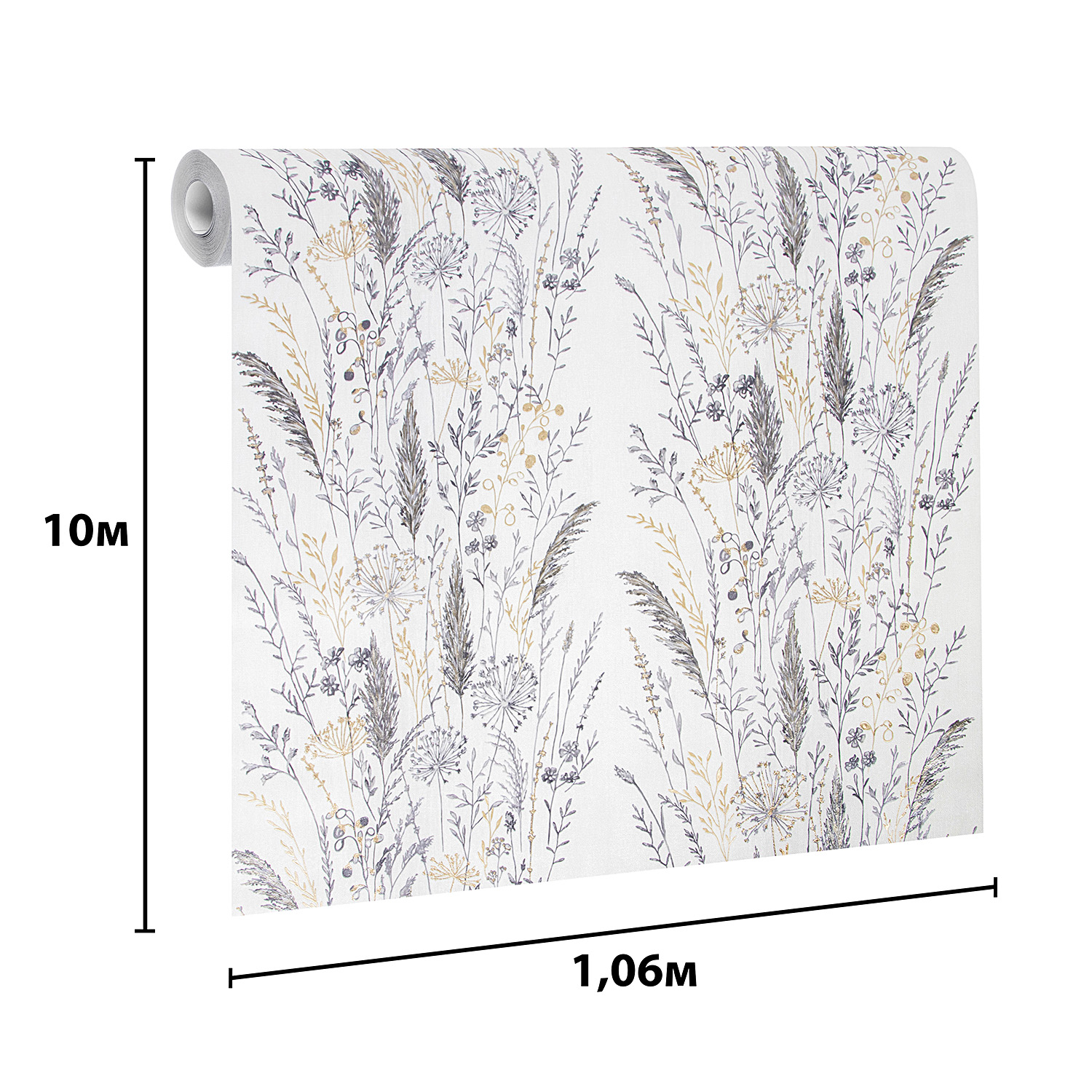 Обои  флиз ED Euro Decor Поле 7272-22 *6