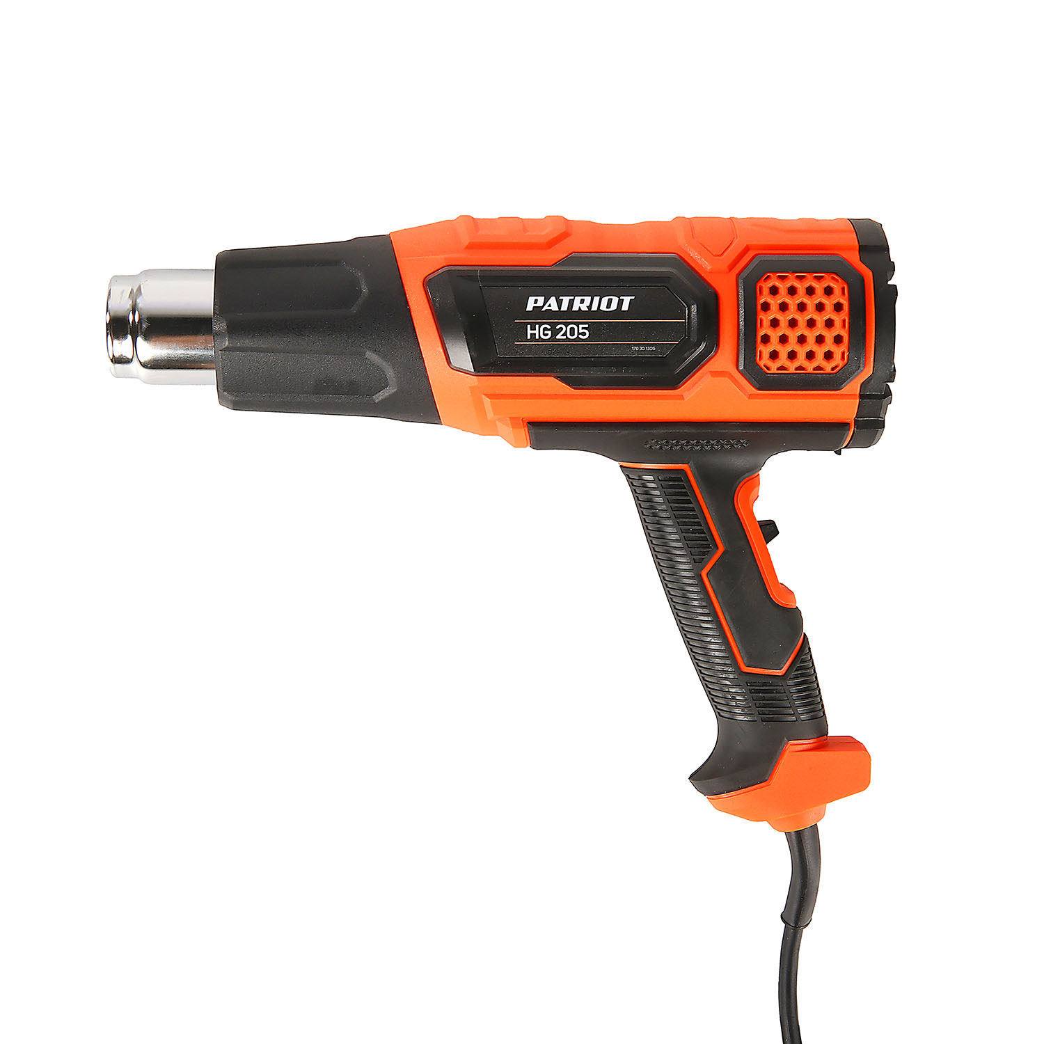 Фен строительный 1600Вт 300-500°С 300-500 л/мин 2 насадки HG 205 PATRIOT *1/10 Фен строительный 1600Вт 300-500°С 300-500 л/мин 2 насадки HG 205 PATRIOT *1/10