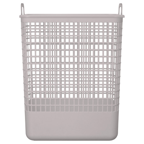 Корзина для белья пластм. 35л "Kobo" 500х380х262мм Св-беж арт.435220834 ("Бытпласт") *1/7