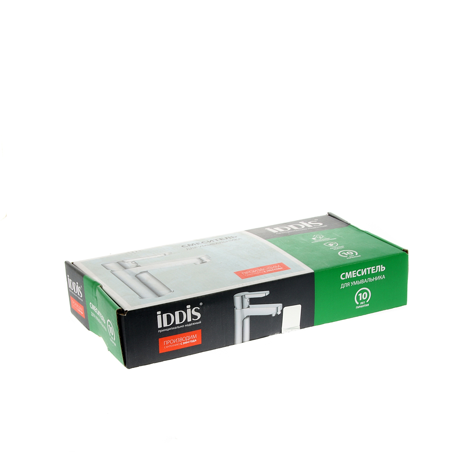 Смеситель для умывальника IDDIS Vibe VIBSB00i01, короткий излив, рычажный