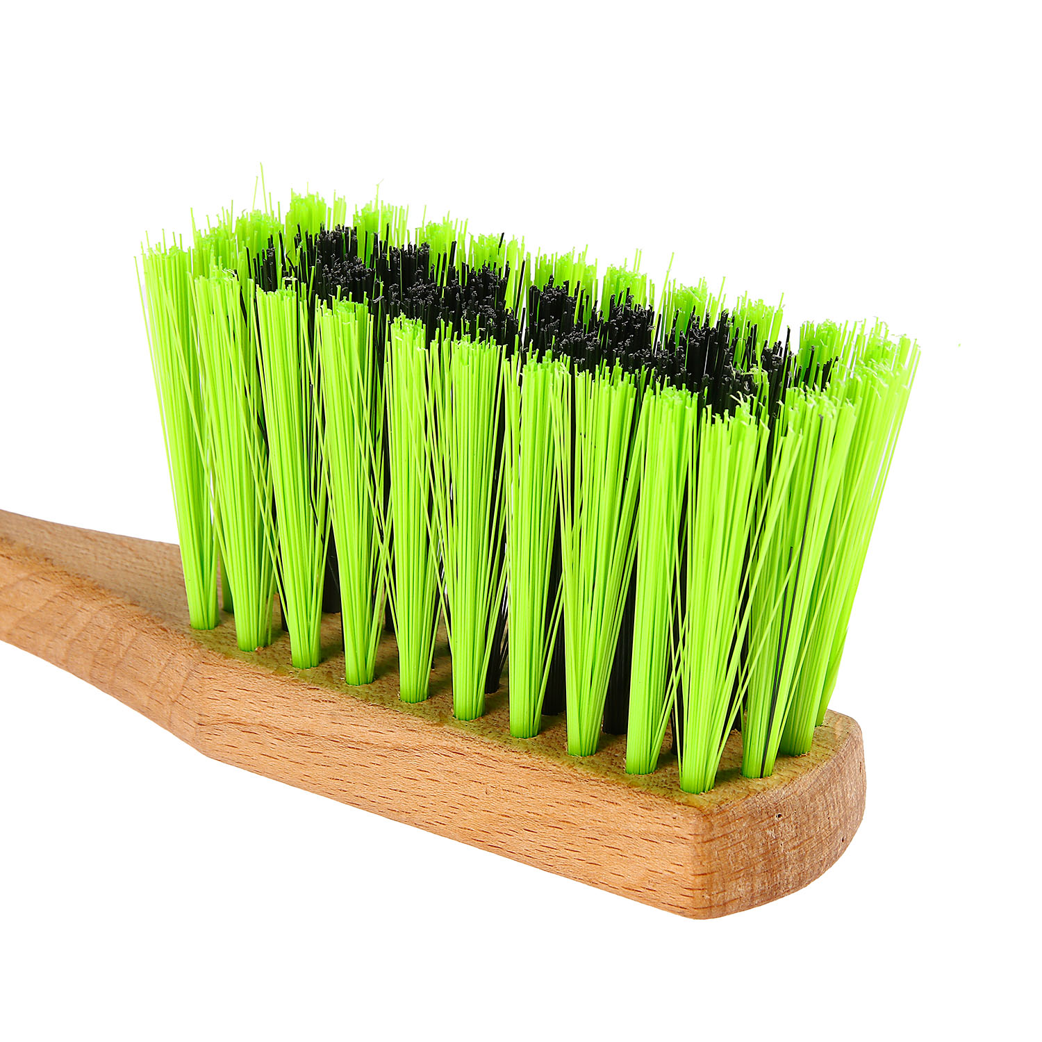 яяяЩетка-сметка деревянная ручка дл. 21см, иск.щетина, выс.щетины 4,5см С/202 "YOZHIK" *1/62