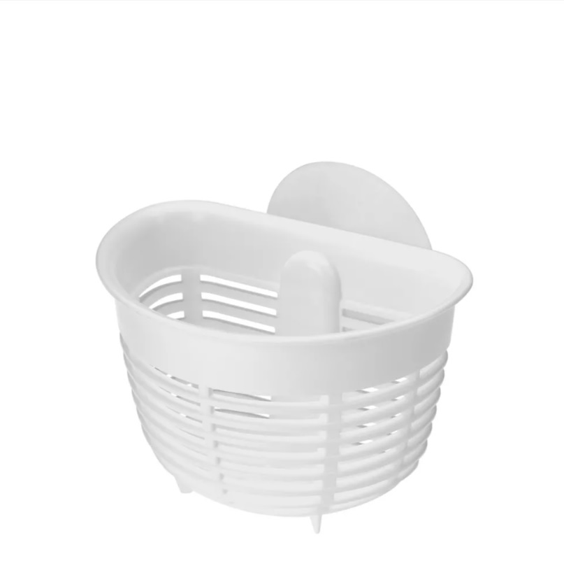 Держатель подвесной на присосах пластм. "Helper" 103х84х71мм Белый арт.433227116  *1/22