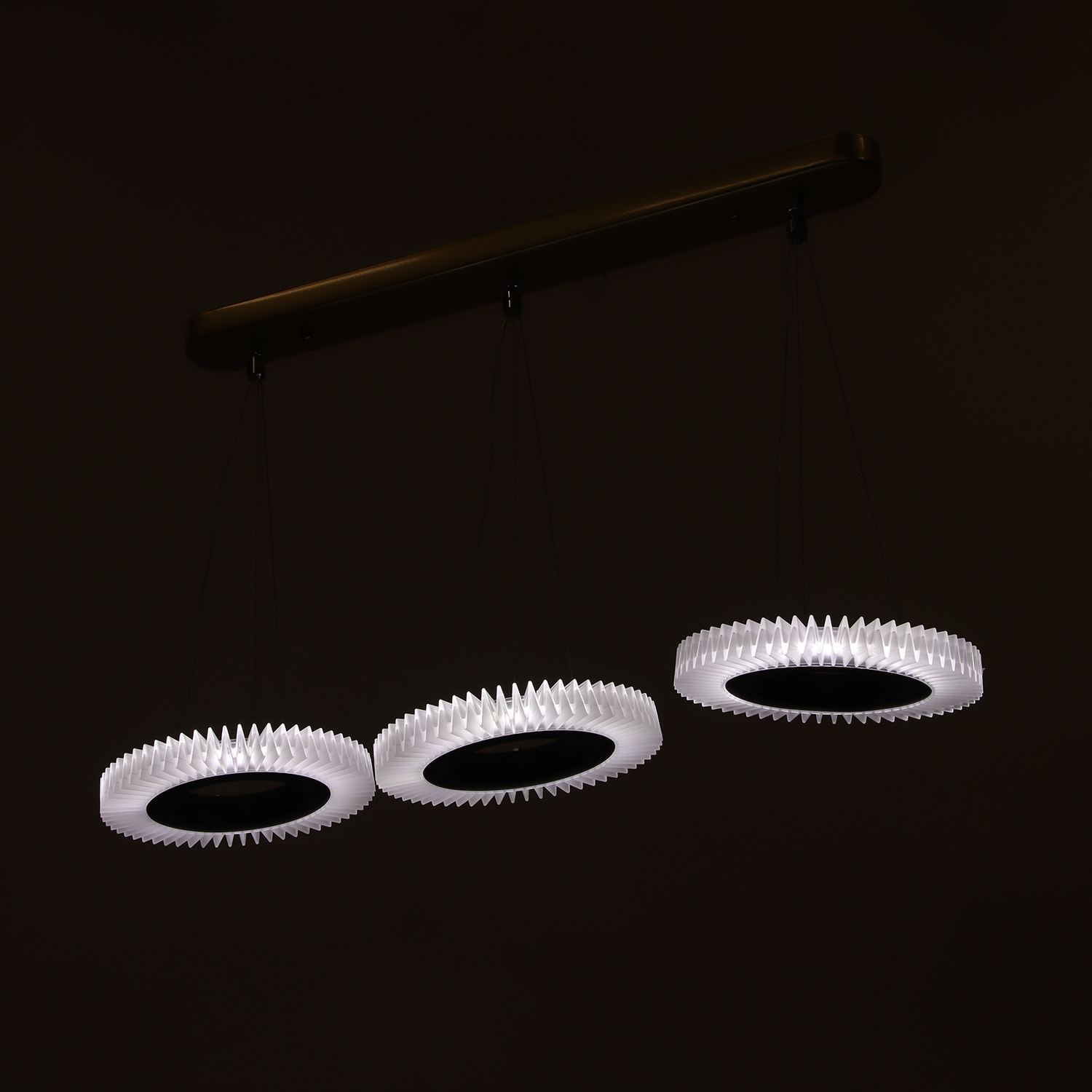 Люстра S2124/3 GD LED 3000К-6500К (l=650, d=200, h=800) б/пульта  VERNER LIGHTING *1