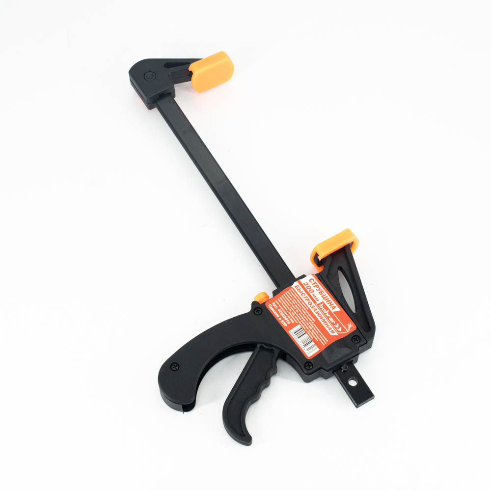 Струбцина пистолетная быстрозажимная 200 мм Bohrer арт.47602010 *1/6/36 Струбцина пистолетная быстрозажимная 200 мм Bohrer арт.47602010 *1/6/36