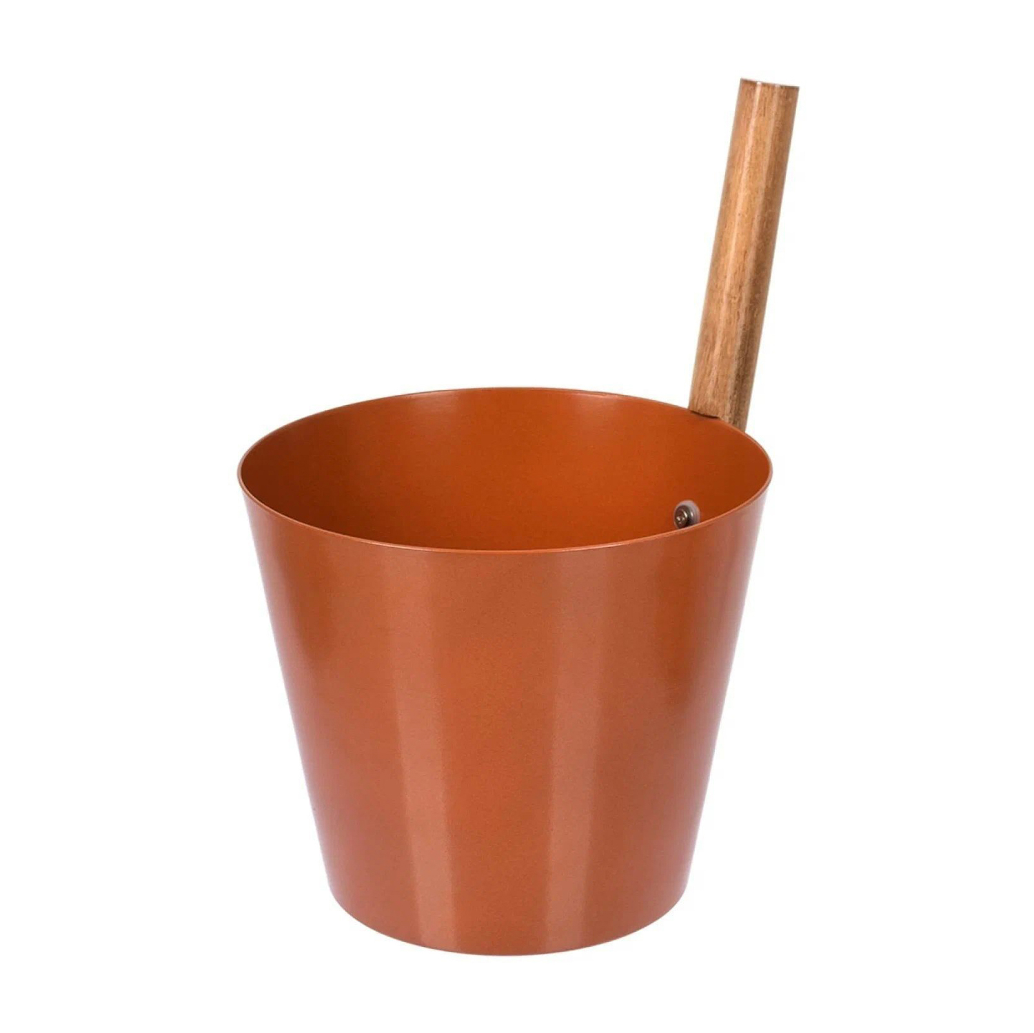 Бадья из алюминия 5 л, терракотовая "Банные штучки"/ 4