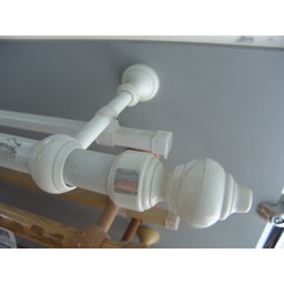 Карниз круглый d28мм Белый + U-шина 2,4 Магеллан *5