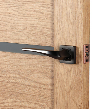 Дверь межкомнатная остекленная ЦАРГИ ПВХ COMFORT-2 Дуб Светлый 3D 800мм BROZEX-WOOD  *1