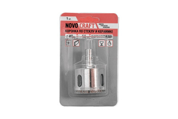 Коронка по стеклу/керамика   6мм алмазная (5шт) (KAC006052305) Novocraft *1/100