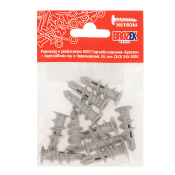 Дюбель "DRIVA PA" BROZEX 14,0*32 (10шт) *10/100 Дюбель "DRIVA PA" BROZEX 14,0*32 (10шт) *10/100