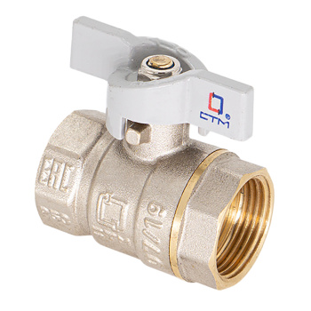 Кран шаровый 1/2" (Ø15) М/М бабочка СТМ (СТАНДАРТ) CWFFB012 *1/25/200 Кран шаровый 1/2" (Ø15) М/М бабочка СТМ (СТАНДАРТ) CWFFB012 *1/25/200