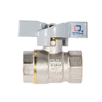 Кран шаровый 1/2" (Ø15) М/М бабочка СТМ (СТАНДАРТ) CWFFB012 *1/25/200 Кран шаровый 1/2" (Ø15) М/М бабочка СТМ (СТАНДАРТ) CWFFB012 *1/25/200