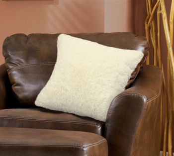 Наволочка искусственный мех 48*48 кремовый TF Fn072CR длинный ворс Buenas Noches *1