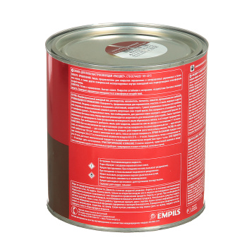 Эмаль алкидно-уретановая 2.7 кг для пола Расцвет, красно-коричневая, быстросохнущая