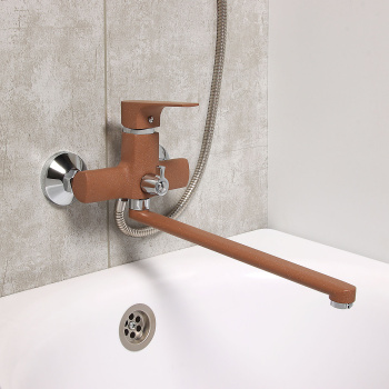 Смеситель универсальный Potato P22222-15, длинный излив, однорычажный