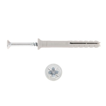 Дюбель с шурупом BROZEX 6,0*60 пакет (50шт) *1/20