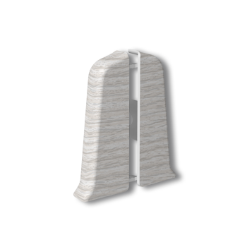 Торцевые (пара) для плинтуса ИДЕАЛ ДЕКОНИКА,  265 Клен патина 55ММ (уп.2 шт) *100 Торцевые (пара) для плинтуса ИДЕАЛ ДЕКОНИКА,  265 Клен патина 55ММ (уп.2 шт) *100