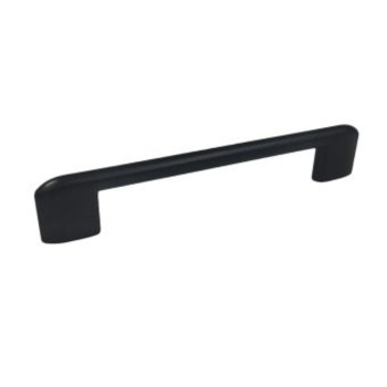 Ручка-скоба 128мм ЧЕРНЫЙ матовый 303829 TRODOS,хедер *10/40