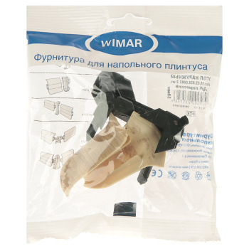 Угол наружный Wimar 835, 58 мм, дуб пармский, 2 шт. Угол наружный Wimar 835, 58 мм, дуб пармский, 2 шт.