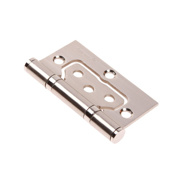 Петля без врезки Avers B2-NIS, 75х63х2.5 мм, цвет никель матовый