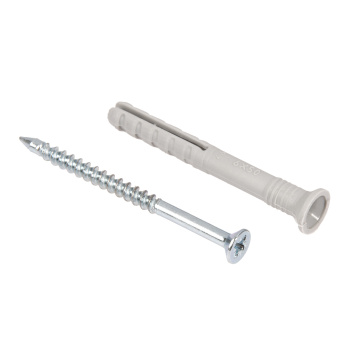 Дюбель с шурупом BROZEX 6,0*50 пакет (10шт) *10/100