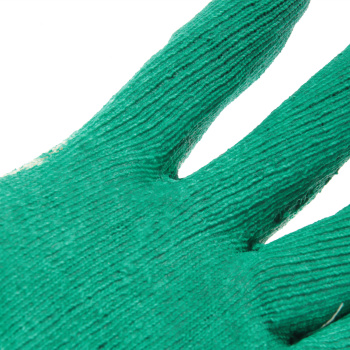 Перчатки рабочие нейлон с латекс, полн облив 13кл 4нит 75гр бел/зелен (арт.4526) Ladoni  *10/240 Перчатки рабочие нейлон с латекс, полн облив 13кл 4нит 75гр бел/зелен (арт.4526) Ladoni  *10/240