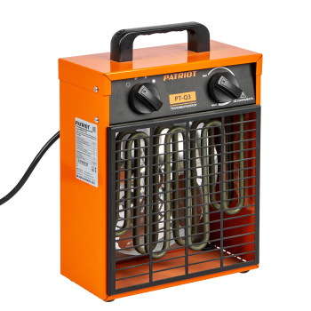 Пушка тепловая электрическая  3кВт 230м3/ч S-30м2 ТЭН 220В PT-Q 3 PATRIOT *1/6