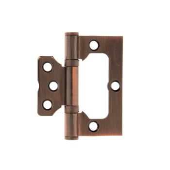 Петля без врезки 75*63*2,5мм МЕДЬ AC AVERS *2/12/96