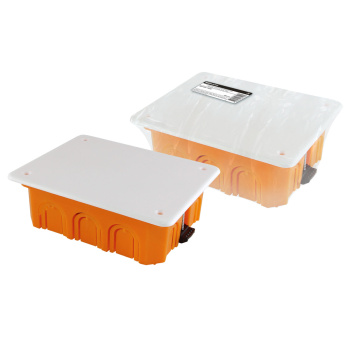 Коробка распаячная СП 120х92х45мм крышка, пл.лапки IP20 TDM SQ1403-1028 инд. штр-код*1/98