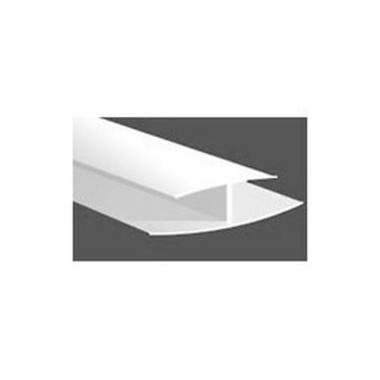 Профиль 10мм соединительный 3м белый РСП *50 Профиль 10мм соединительный 3м белый РСП *50