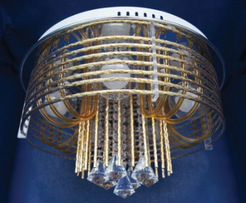 Люстра Q0124/6    Модерн   6*20W G4-12V  (h=300, ф=470)  VERNER LIGHTING *1