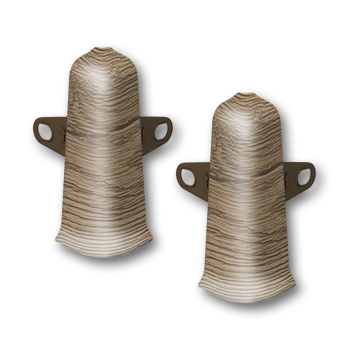 Внешний угол с держателем ИДЕАЛ ДЕКОНИКА,  211 Дуб рустик 55ММ (уп.2шт)  *100 Внешний угол с держателем ИДЕАЛ ДЕКОНИКА,  211 Дуб рустик 55ММ (уп.2шт)  *100